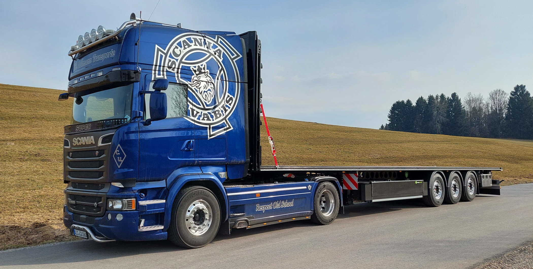 große Sattelschlepper von Christian Ullmann Transporte